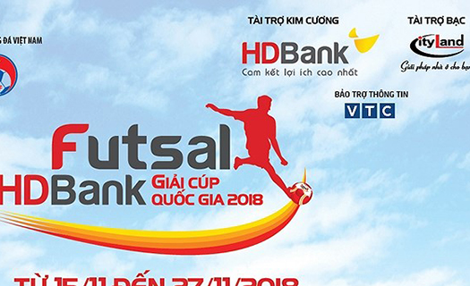 Khai mạc Giải bóng đá Futsal cúp quốc gia HDBank